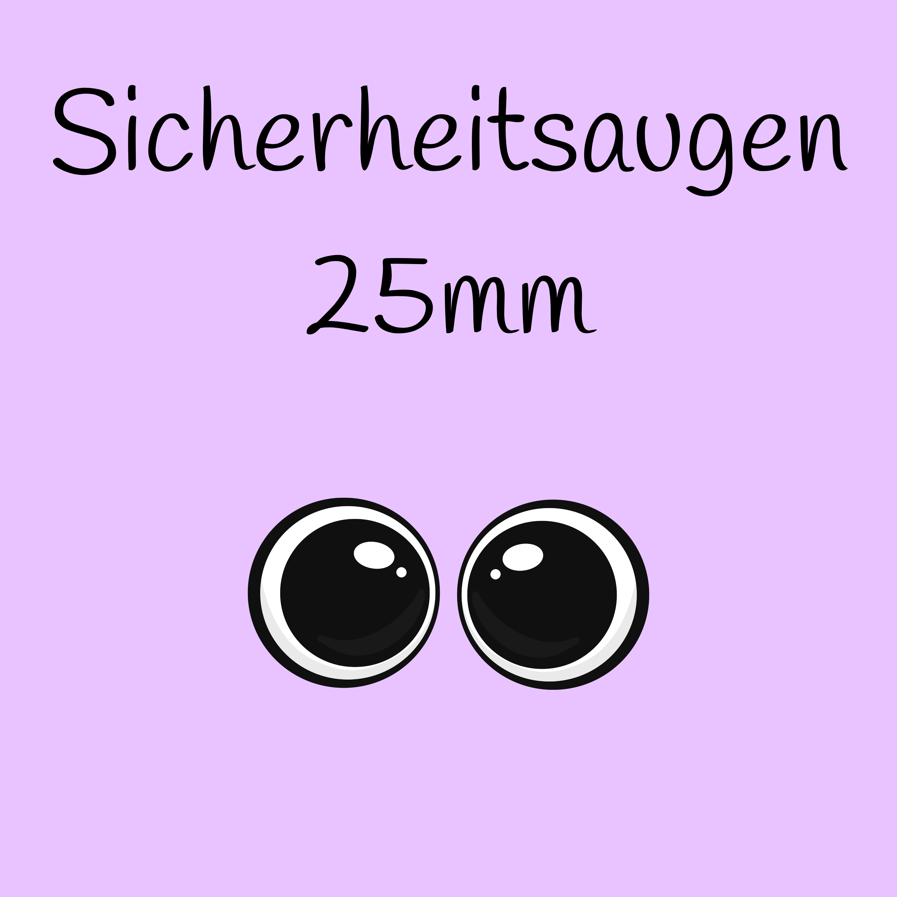 Sicherheitsaugen 25mm