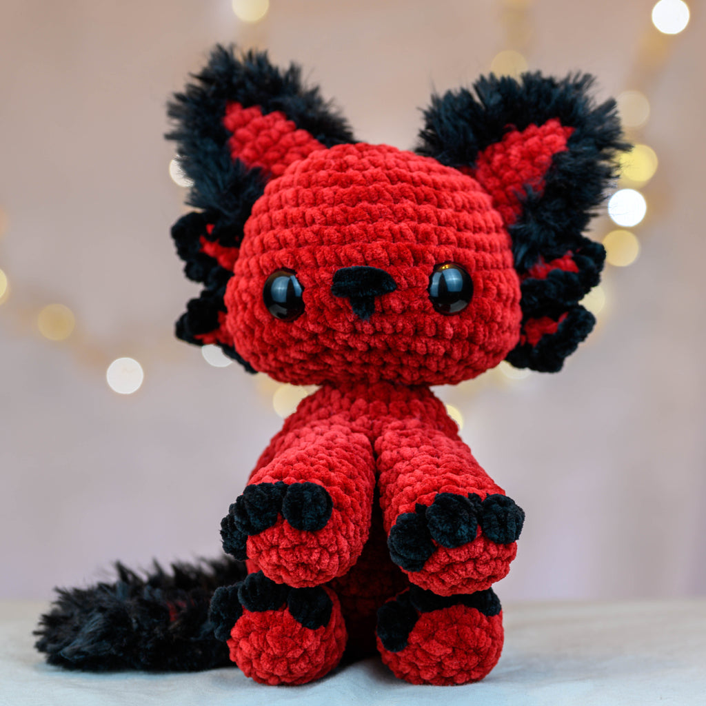 Axolotl Kitty in Wunschfarbe