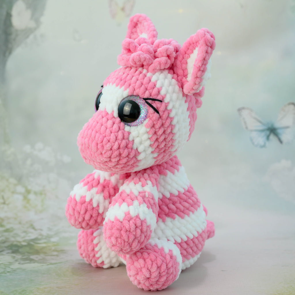 Lou das Zebra - rosa