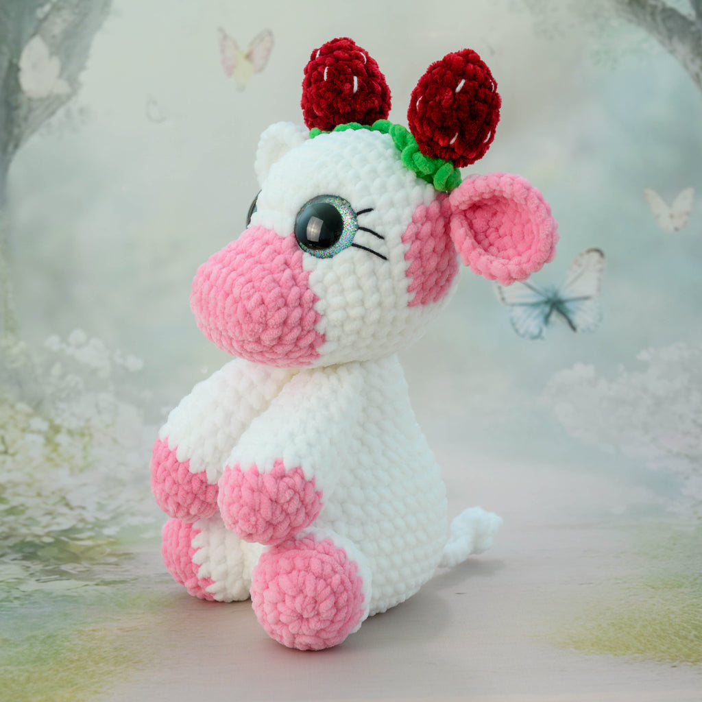 Emma die Erdbeerkuh - rosa