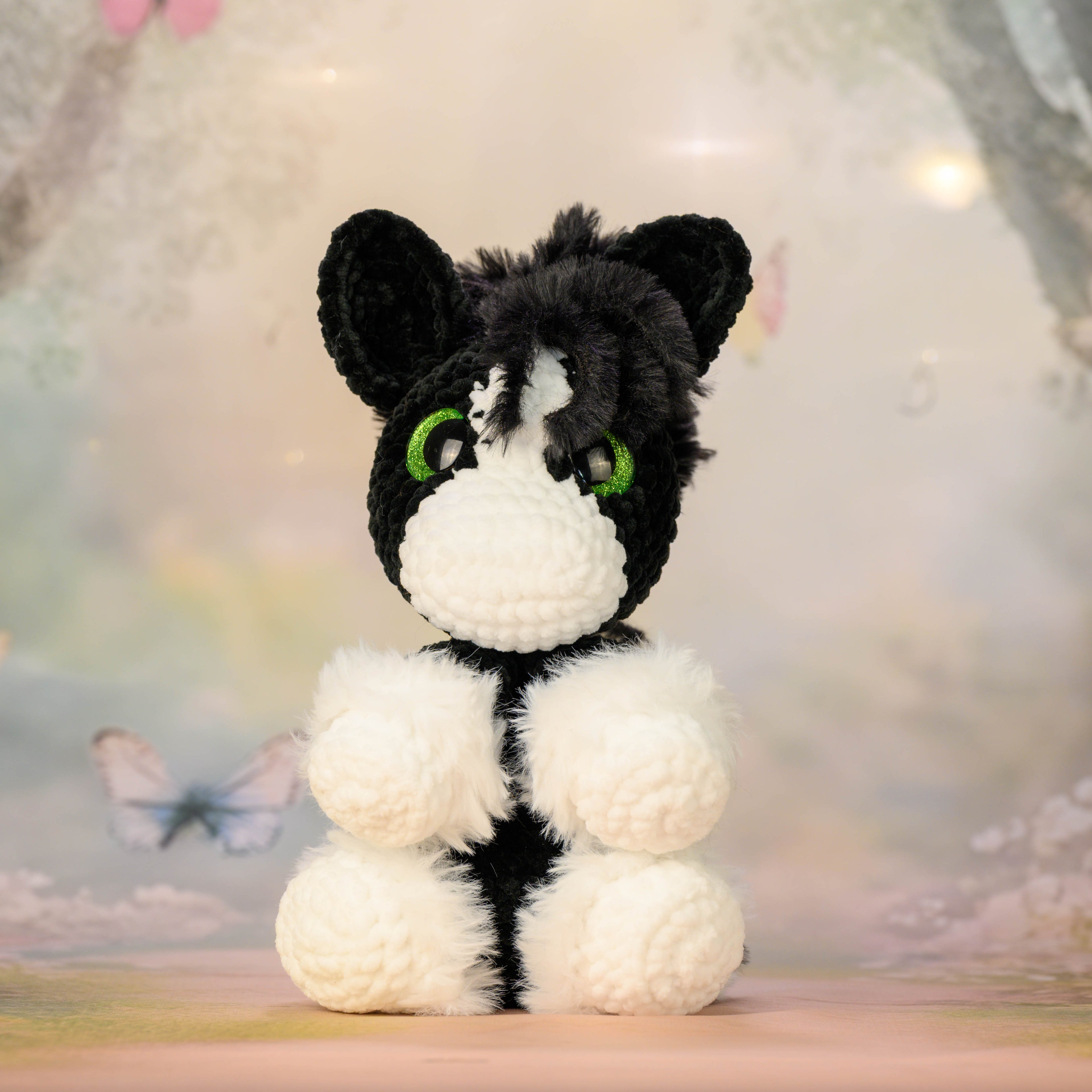 Riley das Shire Pferdchen - weiß/schwarz