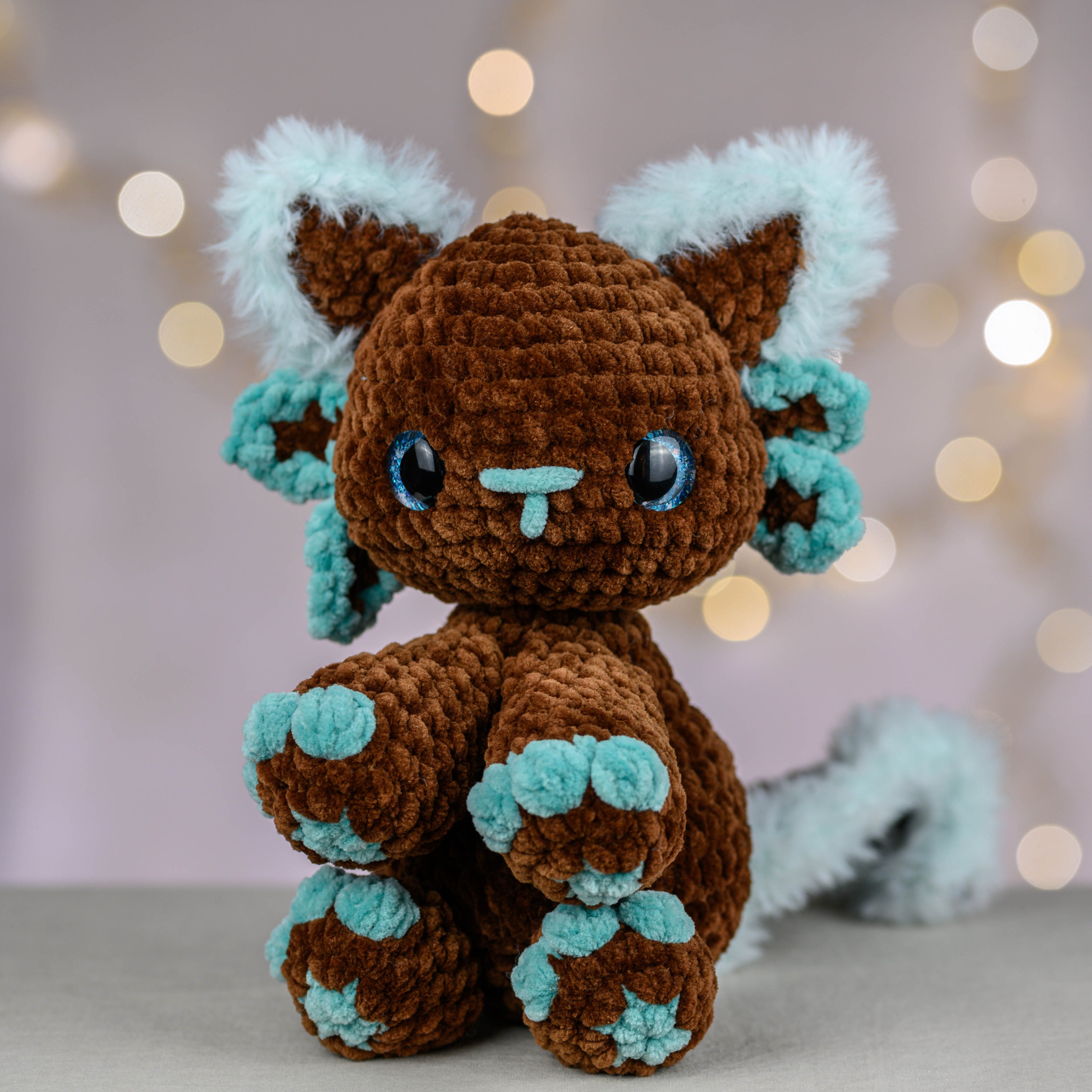 Axolotl Kitty in Wunschfarbe