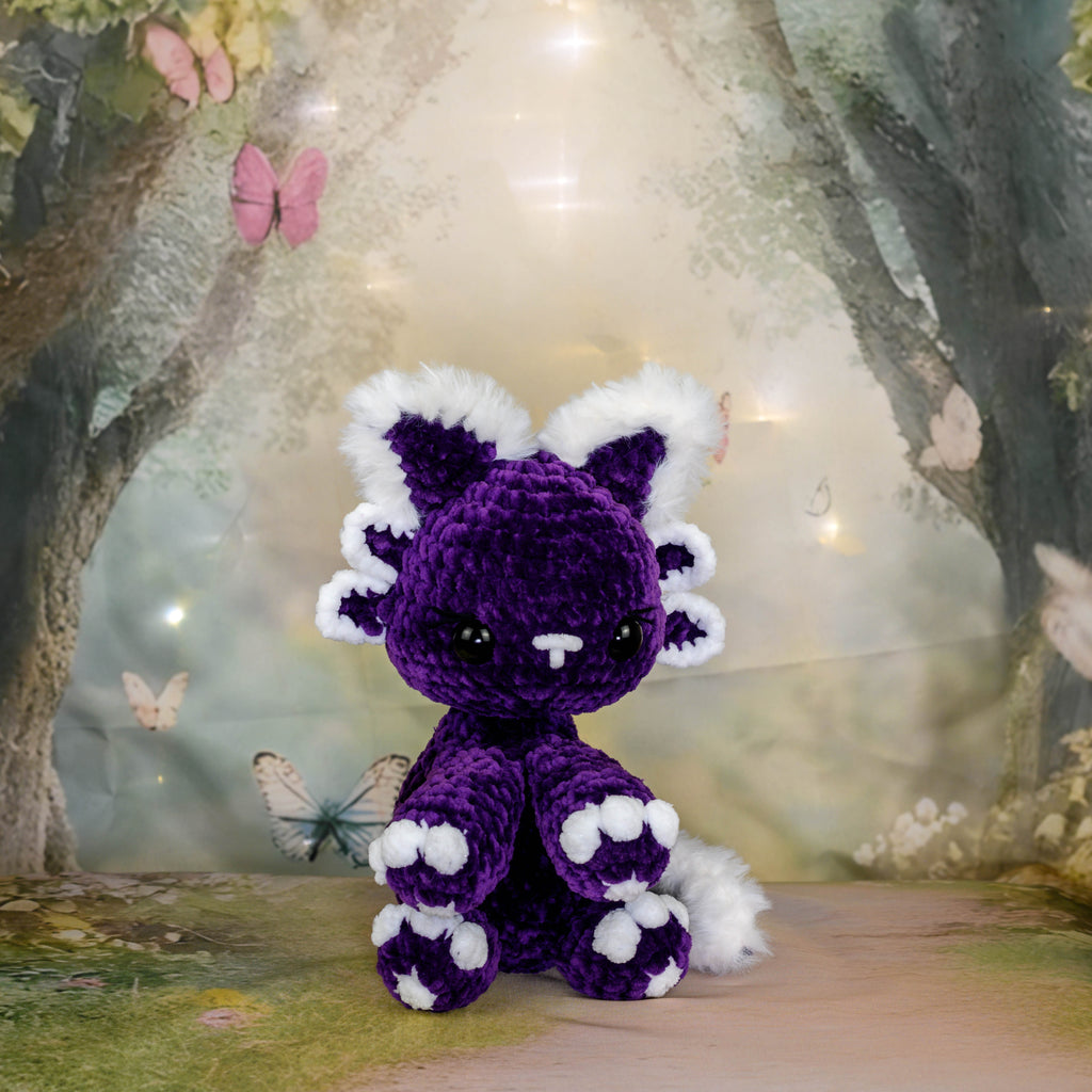 Axolotl Kitty in Wunschfarbe