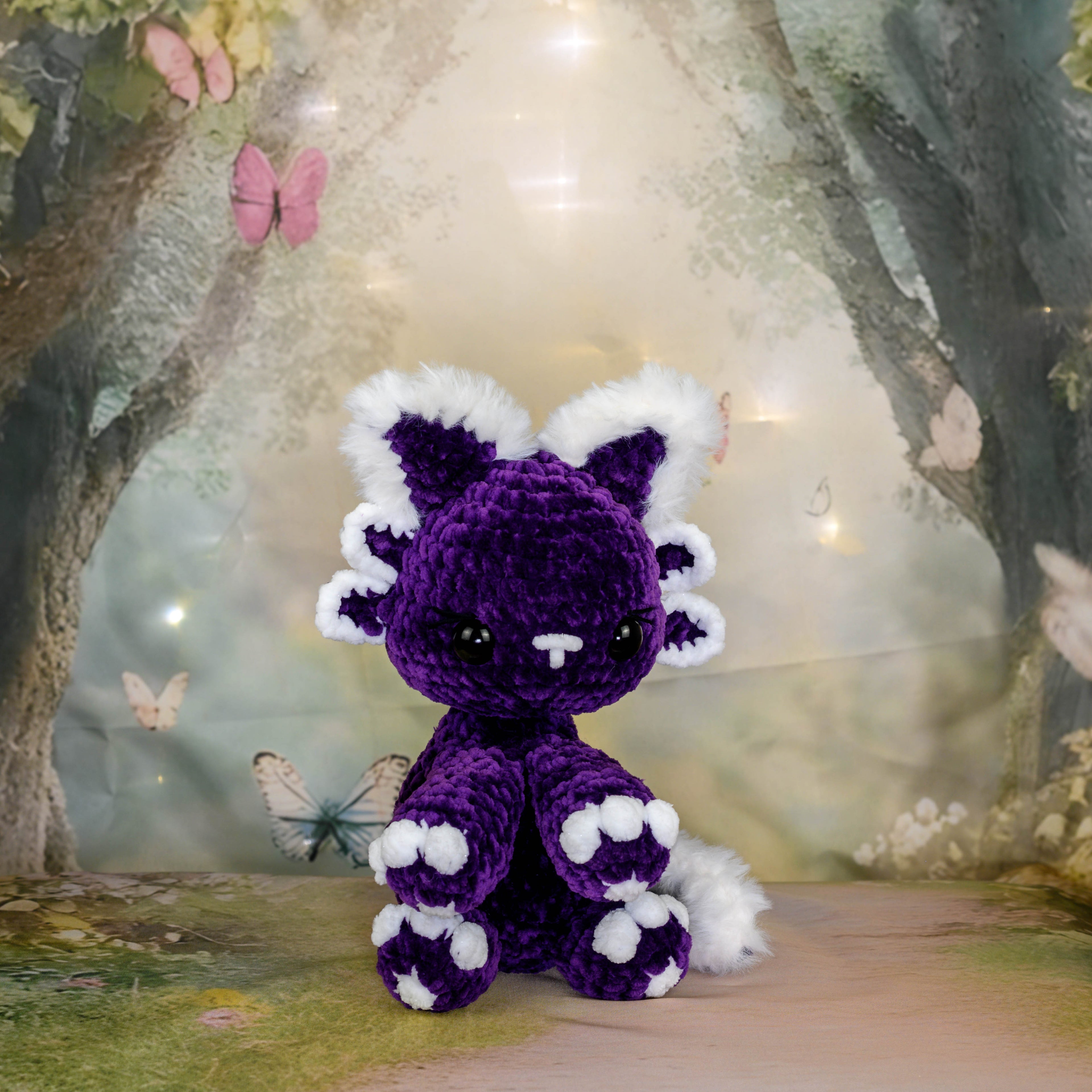 Axolotl Kitty in Wunschfarbe